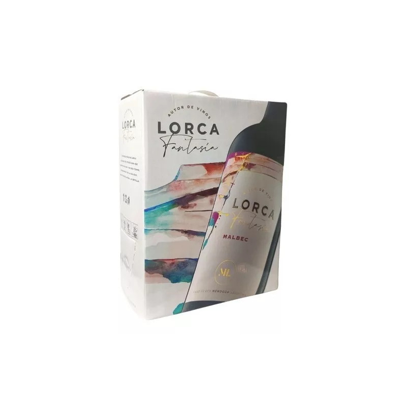 Lorca Fantasia Bag In Box Malbec 3lts