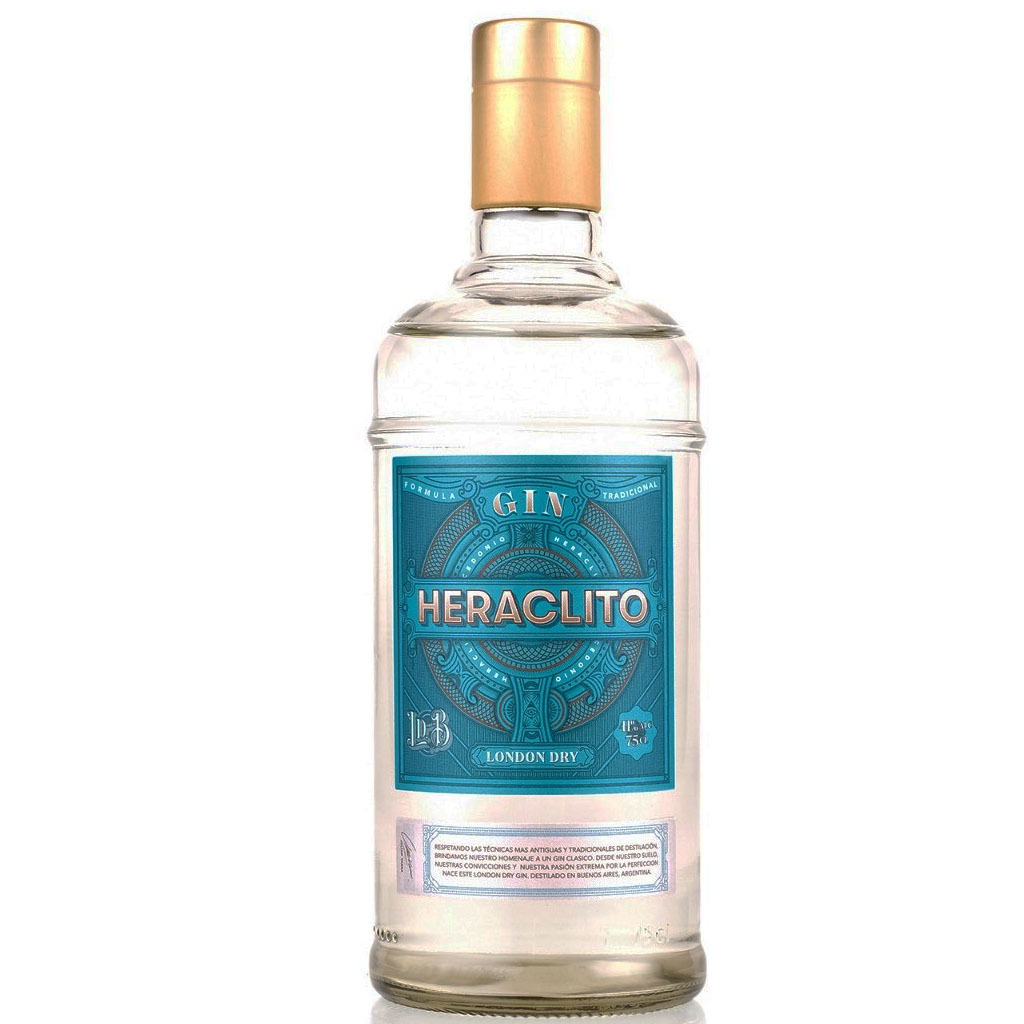 Heráclito London Dry Gin x 750ccc